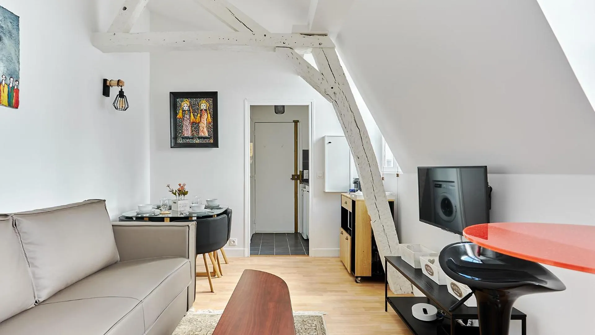 Charming 1 Bedroom Flat Coeur Du Marais By Studio Prestige Párizs 0*,